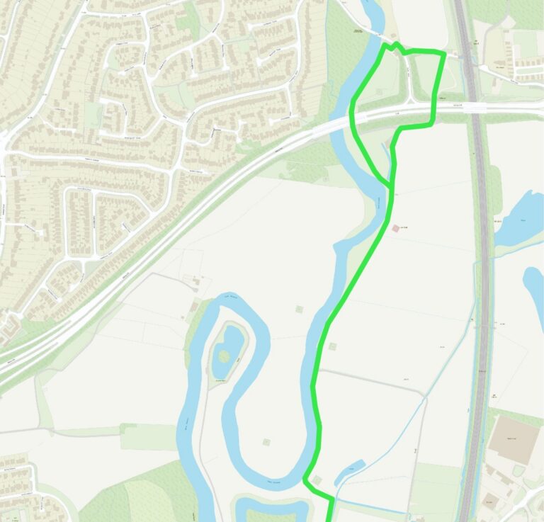 Darley Abbey to A38 Cycleway