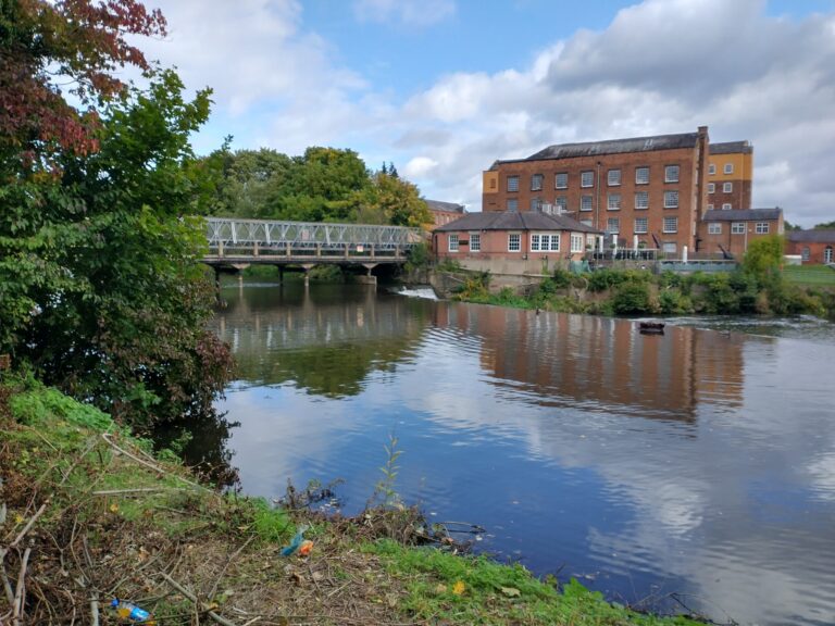 Darley Abbey bridge open