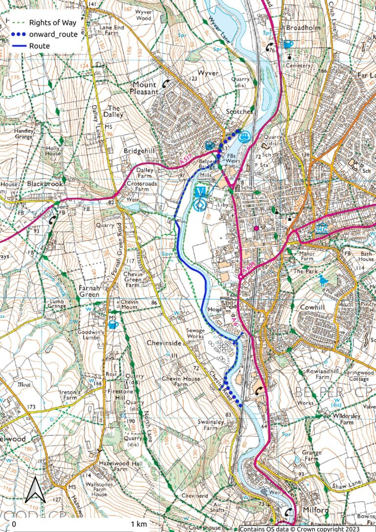 Planning application for Belper section submitted