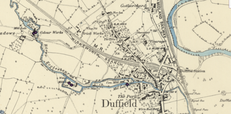 Historic Mills in the Derwent Valley