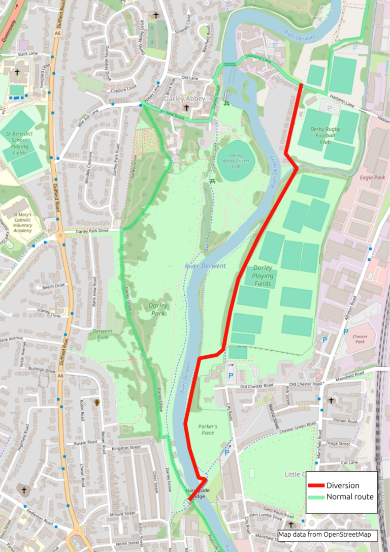 Darley Abbey Diversion